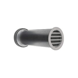 Repa Market 4" Inch Through-Wall Telescopic Ventilation Kit - Adjustable Air Supply Vent - Soundproof DIY Friendly - Modern Steel Diffuser - Aluminum Alloy Vent Grille Intake/Exhaust Vent Cover