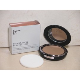 IT COSMETICS CELEBRATION FOUNDATION POWDER FOUNDATION DEEP 0.30 OZ NIB