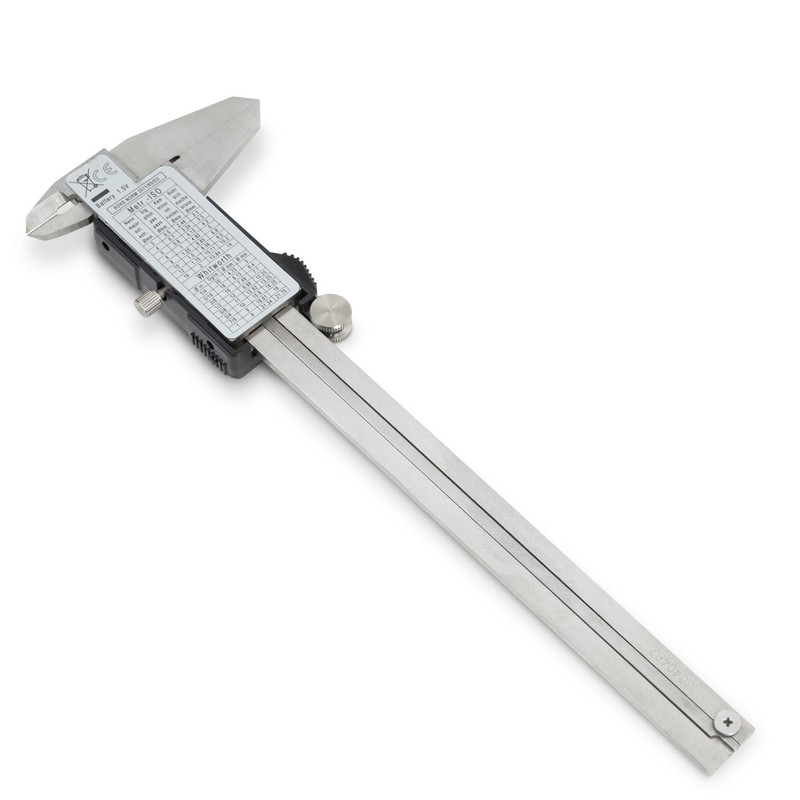 WIKISTORE Digital Pocket Caliper 150 mm with 4 Functions, Analogue