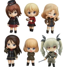 Nendoroid Petit Girls und Panzer Representative Version, Non-scale, ABS & PVC, Pre-painted Trading Action Figure, Box of 6