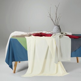 REDBEST Tischdecke New Orleans abwaschbar rot Größe 140x220 cm