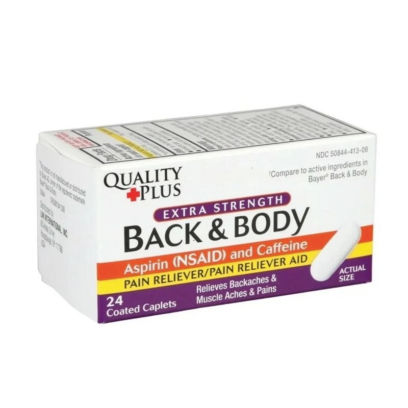 Lot Of 6 Quality Plus Extra Strength Back & Body,