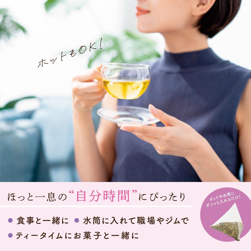 Kanematsu Seicha Cold Brew Tea Bag Set Pack (White Peach