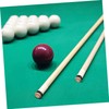 CORHAD Leather Pool Tips 40 Pcs Billiard Tips for Pool
