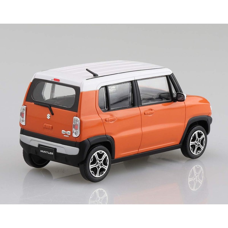 青島文化教材社 1/32 ザ・スナップキットシリーズ スズキ ハスラー パッションオレンジ 色分け済みプラモデル 01-C