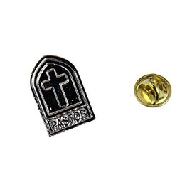 The Quiet Witness 6030213 Pastor Lapel Pin Tie Tack Brooch Church Cross Christian Minister Clergy