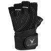 Victor Fitness Series-2 Fingerless Leather Men's Weightlifting Gloves with Full