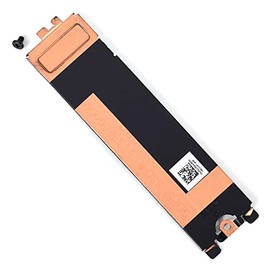 Slot 2 M.2 SSD Hard Drive Heatsink Cover with Thermal for Dell XPS 15 9510 9500, Precision 5550 5560, Latitude 15 5500 Laptop P/N: 04TW9C 4TW9C 3JJDG 03JJDG
