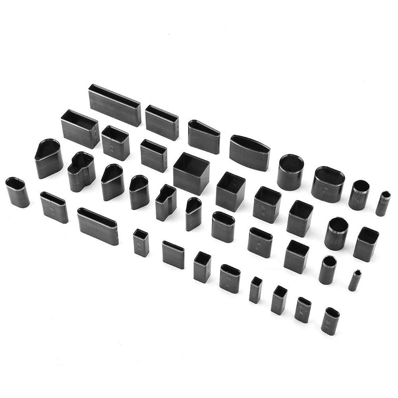 Yosoo Kit 39 Pieces Leather Cutting Tool Handmade Hollow Hole