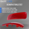 Easy Link Reflector Left Bumper Rear Reflector Compatible with Dacia