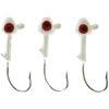 Arkie Lures MSHP-14-1-100 Saltwater Jig Heads- #1 White- 1/4 oz-