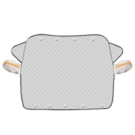 Car Snow Shield Thick Aluminized Film Nine Magnets Outer Windshield Cover Ice Snow Windshield Protection Cover