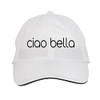 Makoroni - ciao Bella Hat Adjustable Cap, DesX60 White