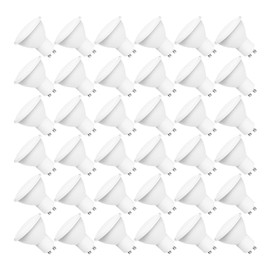 GU10 LED Cool White | GU10 LED Lamp | Cool White 6000 Kelvin | 280 Lumen | 3W Replaces 30W Watt Halogen | AC 220V-240V Beam Angle 120° | GU10 LED Reflector Lamp | Pack of 36
