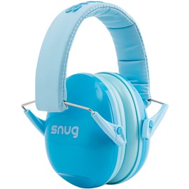 Snug Kids Earmuffs – Noise Reduction for Toddlers & Children – Adjustable, Lightweight, Foldable, Soft & Comfortable - Aqua
