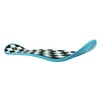 Krown Snowskate 9" x 32" Checker Cyan Blue Snow Skate