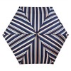 Nifty Colors 1636NV Folding Umbrella Wide Stripe Mini 55