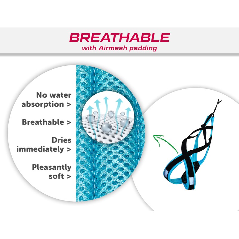 LASALINE XBack Dog Harness - Bikejoring, Dog Pull, Ski Joring