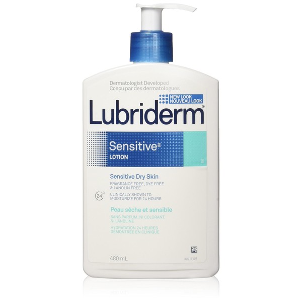 Lubriderm Sensitive Lotion, 480ml (Packaging may vary)