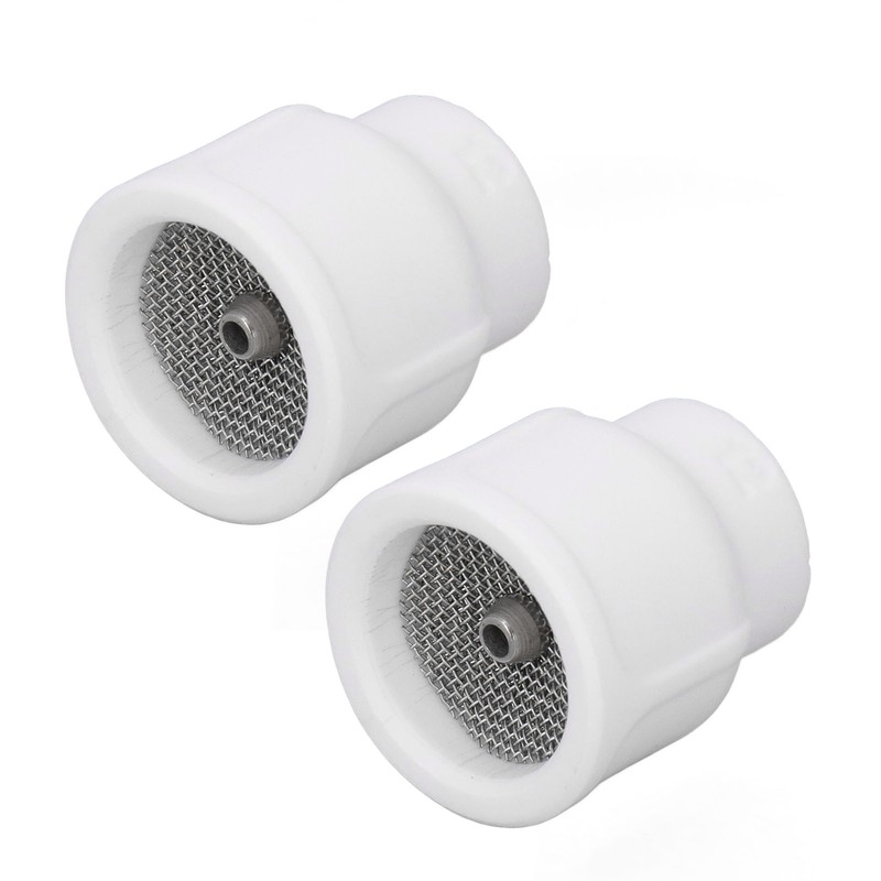 2Pcs Tig Welding Cups White Ceramic Welding Torch Cup Ceramic