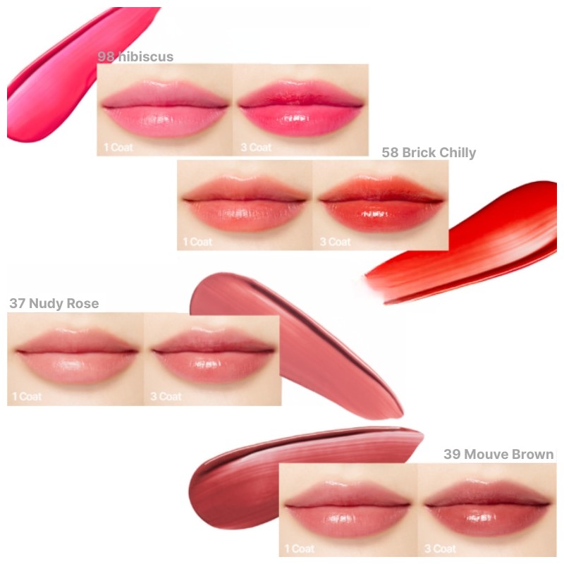 THE WHOO Essential Lip Glow Balm 3.3g, Color:99 Bloom Red