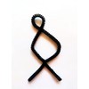 Pipe Cleaners Black Chenille Stems（400 Pack) for Crafts Art Creative