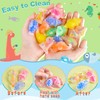 LEEHUR Unicorn Toy Unicorn Donut Moon Stress Relief Toy