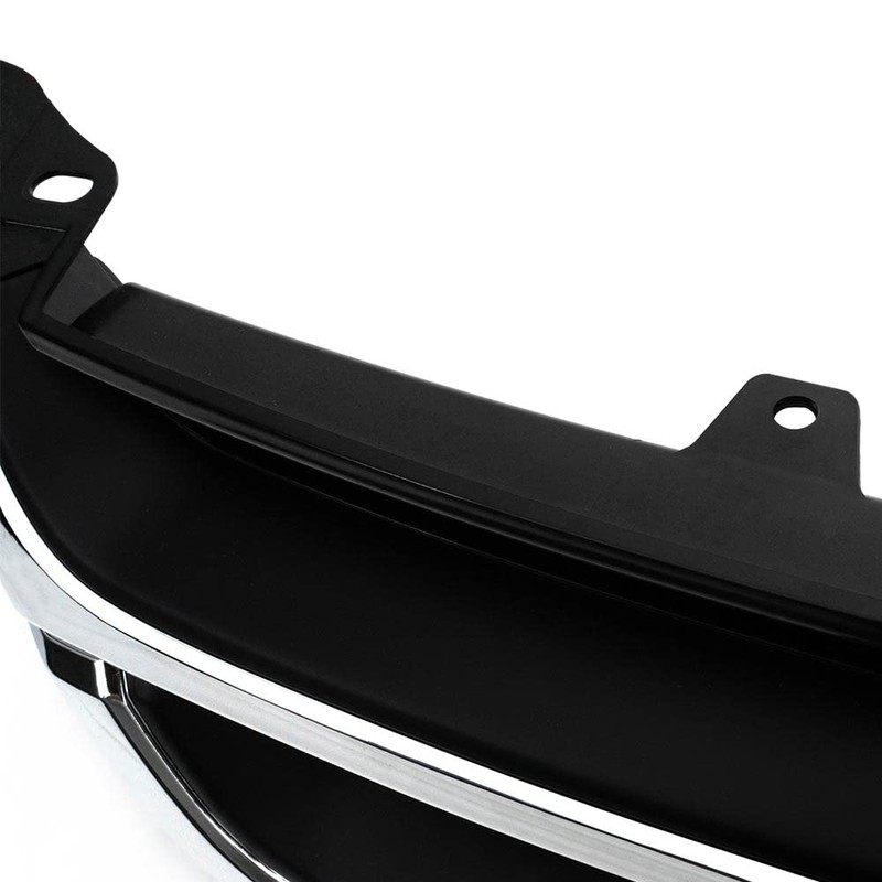 Front Bumper Upper Grille, Compatible With Honda CRV CR-V 2010