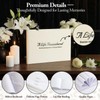 Condolence Book, Funeral Guest Book, in Loving Memory, 120 Blank