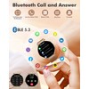 Ultra-thin Stainless Steel Smartwatch for Women Men 1.32'' Bluetooth