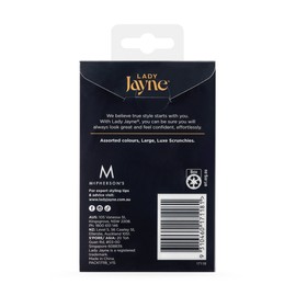 Lady Jayne Luxe Scrunchies Large 3 Pack
