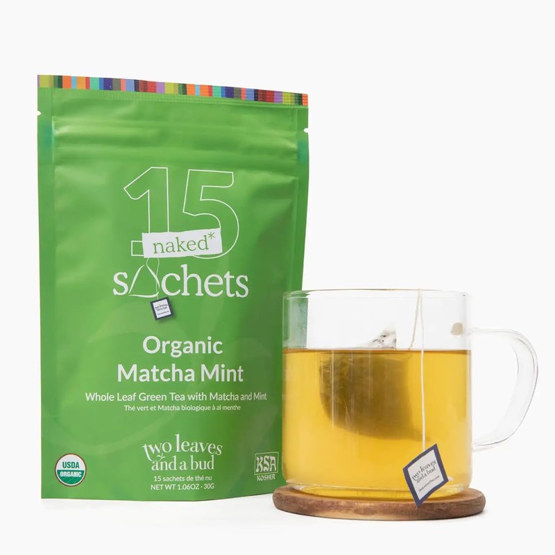 Two Leaves and a Bud Organic Matcha Mint - 15
