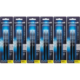 Uni-Ball Vision Elite Rollerball Pen Refills, 0.8mm, Bold Point, Black Ink, 2 Count (6 Pack)