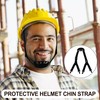 Vierone 4Pcs Hard Hat Chin Straps 20mm Chin Strap for