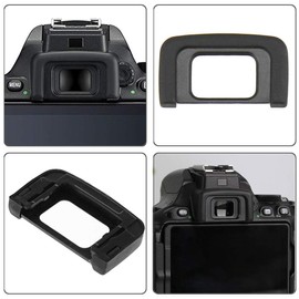 D5600 Viewfinder Eyepiece Eyecup for Nikon D5600 D5500 D5300 D3500 D3400 D3300 Digital Camera [2 Packs] Replacement Eyepiece DK-25, Fire Rock Camera Eyecup Accessories DK25