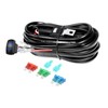 RIGIDON Wiring Harness Cable Set Relay Adapter for Car Headlight