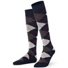 MySocks Unisex Knee High Argyle Socks - 37-41