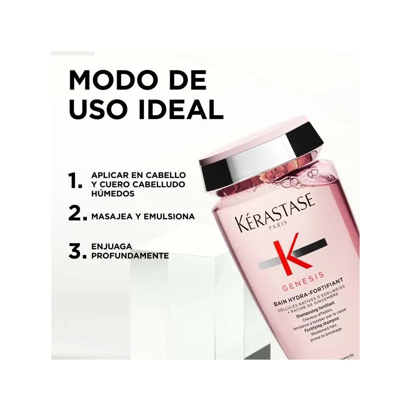 Shampoo Krastase Genesis Bain Hydra Fortifiant 250 Ml