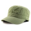 Armycrew Lightweight Cotton Ripstop Fitted Army Style Flat Top Cap