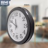 Rm Regalomex Reloj Análogo De Pared Plástico Con Cuarzo