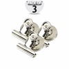 Magnetic Bulldog Clips Stainless Steel Binder Hook Clips Scratch Free