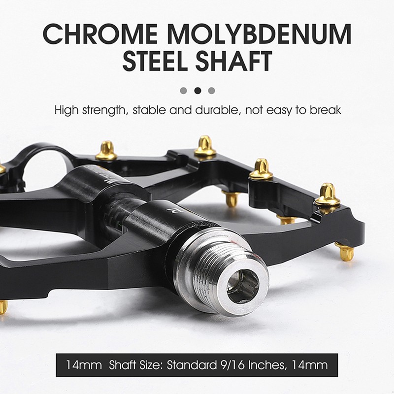 Ultralight Aluminum Alloy Bicycle Pedals 3 Bearings Bike Pedals AntiSlip