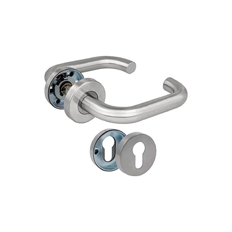 Amig - Door Handle Set with Rosette | Model 3RBX