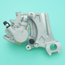 QRM Rear Brake Caliper W/pads & Holder Assembly for KAWASAKI KX125 1989 1990-1994