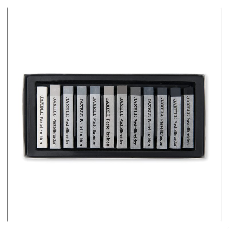 Honsell 47650 - Jaxell Pastel Chalk, Square Shape, for Flat