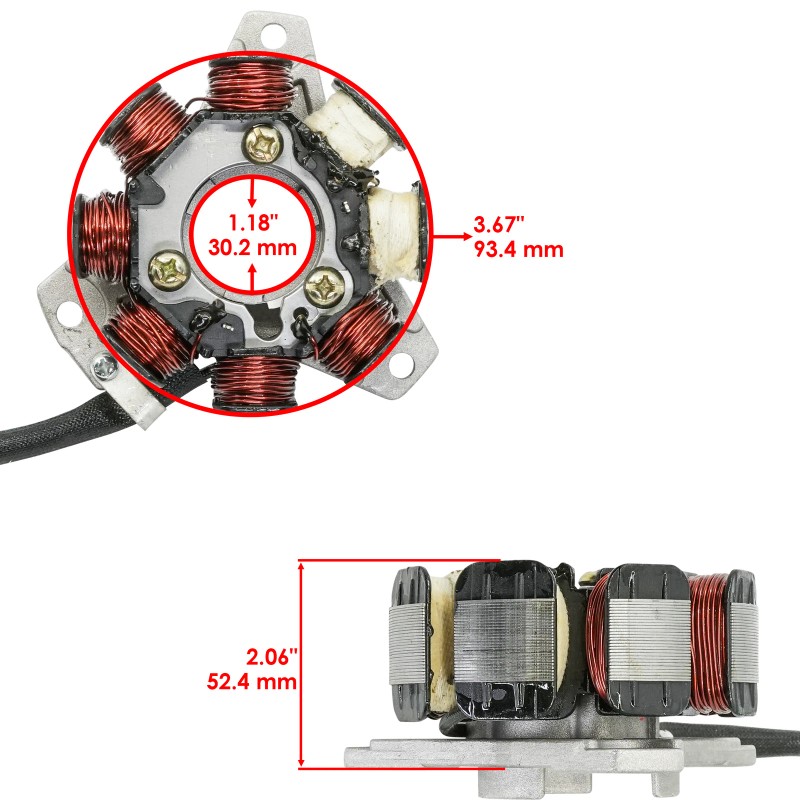 For Honda Caltric Stator For Honda ATC250R ATC 250R 1985-1986