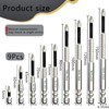 11 Pcs High Magnetic Screwdriver Drill Bit Set, Magnetic Screwdriver