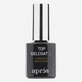 APRÉS Top Gelcoat X - 15ml - Scratch Resistant Gel Nail Polish Soak Off Top Coat Glossy Finish