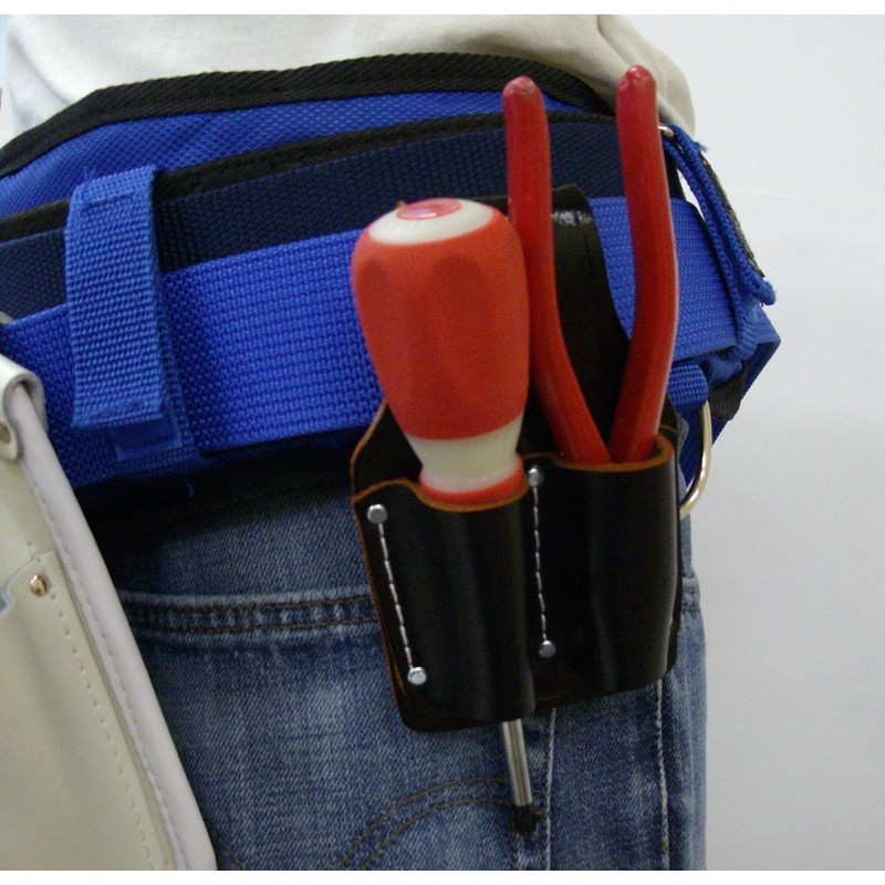 Kozuchi SP-A2 Black Floor Leather Pliers Holder for 7 Inches