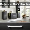 LEPEVNEY 5pcs Door Handles 96mm Hole Centre Cabinet Handels Chrome
